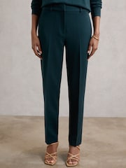 Reiss Teal Gabi Petite Slim Fit Suit Trousers - Image 3 of 7