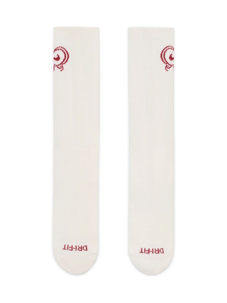 Nike White Everyday Plus Cushioned Crew Valentine Socks 1 Pack - Image 2 of 4