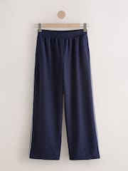 Navy Tipped Wide Leg Trousers - Image 5 of 8