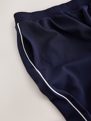 Navy Tipped Wide Leg Trousers - Image 7 of 8
