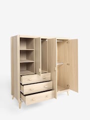 Oak Effect Kids Alix Triple, 3 drawers Wardrobe - Image 8 of 8