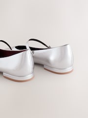 Silver Forever Comfort® Square Toe Mary Jane Shoes - Image 5 of 5