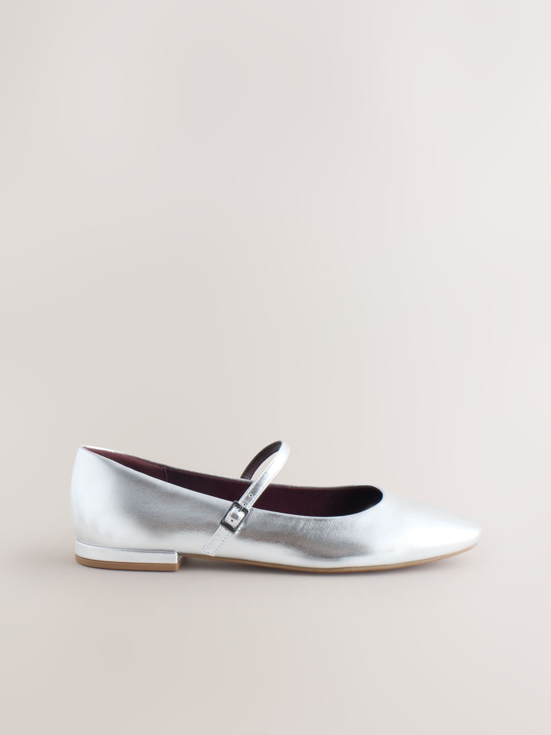 Buy Silver Forever Comfort® Square Toe Mary Jane Shoes from Next USA