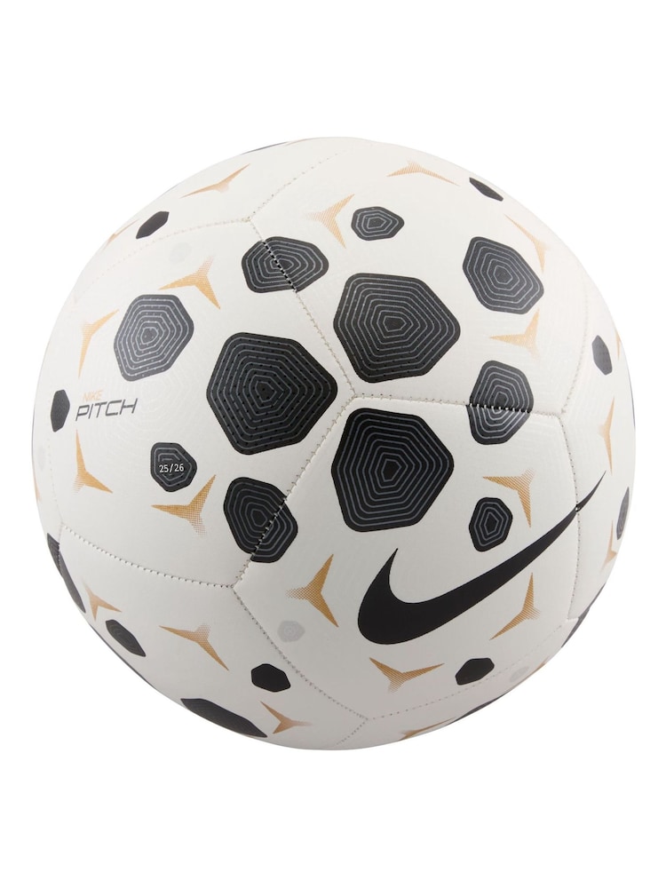 Nike White Pitch Soccer Ball - Image 1 of 2