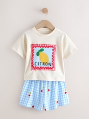 Red/Pink Ma Cherie Short Pyjamas 3 Pack (9mths-16yrs) - Image 9 of 13