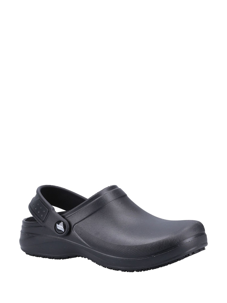 Skechers Black Riverbound SR Clogs - Image 2 of 3