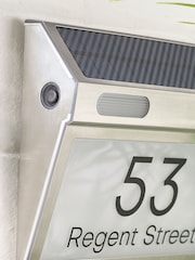 Personalised Solar House Sign Illuminated LED Door Number Plaque by Loveabode - Image 5 of 5