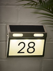Personalised Solar Number House Sign Illuminated LED Door Number Plaque by Loveabode - Image 3 of 5