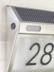 Personalised Solar Number House Sign Illuminated LED Door Number Plaque by Loveabode - Image 5 of 5