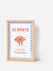 Oliver Bonas Multi Al Dente Printed Wall Art - Image 2 of 3