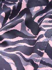 Pink Zebra Print Active Balance Scoop Back Sports Bra - Image 9 of 9