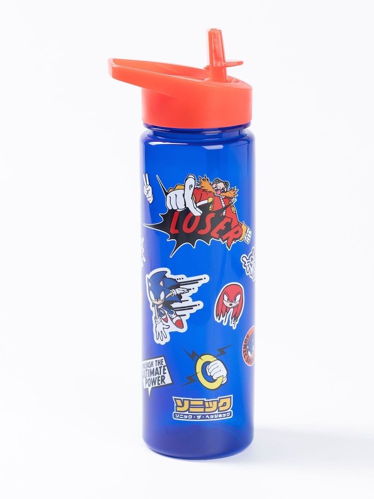 Vanilla Underground Blue Boys Sonic the Hedgehog Bottle and Snack Pot Lunch Bag - Image 2 of 6