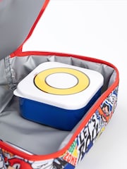 Vanilla Underground Blue Boys Sonic the Hedgehog Bottle and Snack Pot Lunch Bag - Image 6 of 6