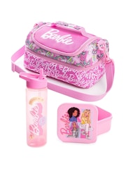 Vanilla Underground Pink Girls Barbie Bottle and Snack Pot Lunch Bag - Image 1 of 6