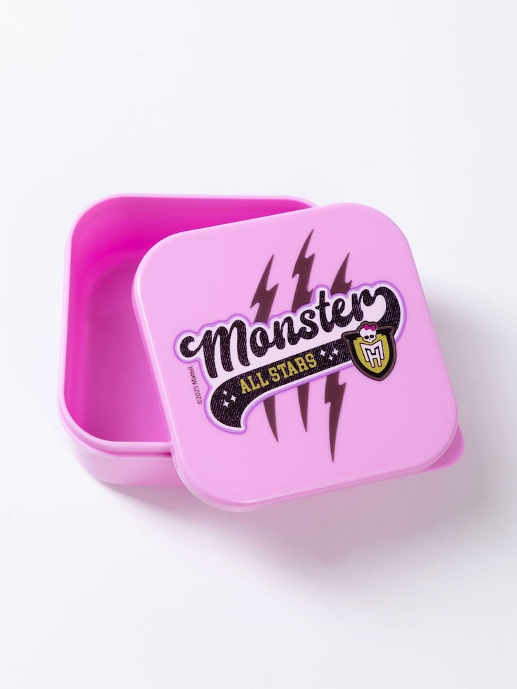 Vanilla Underground Purple Girls Monster High Bottle and Snack Pot  Lunch Bag - Image 2 of 6