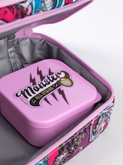 Vanilla Underground Purple Girls Monster High Bottle and Snack Pot  Lunch Bag - Image 6 of 6