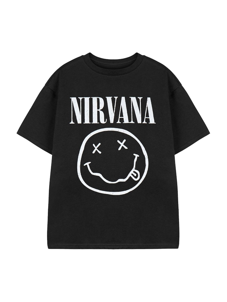Vanilla Underground Black Nirvana Short Sleeved T-Shirt - Image 1 of 6