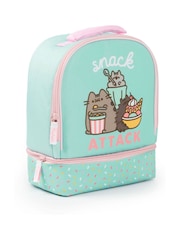 Vanilla Underground Green Girls Pusheen Multicoloured Lunch Bag Lunch Box and Bottle Set - Image 2 of 6