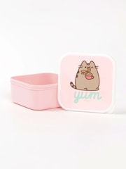 Vanilla Underground Green Girls Pusheen Multicoloured Lunch Bag Lunch Box and Bottle Set - Image 3 of 6