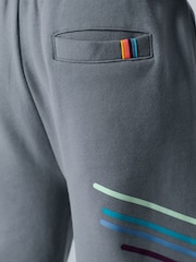 Pelēks - Paul Smith junioru tonālais T-krekls un šorti - Attēls 8 no 15