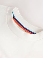 Paul Smith Junior White/Blue T-Shirt and Blue Shorts Set - صورة 10 من 14