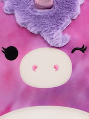 Character Purple Squishmallows Lola The Unicorn Backpack With 3D Horns and Ears - Image 2 of 12