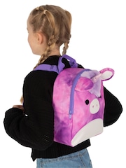 Character Purple Squishmallows Lola The Unicorn Backpack With 3D Horns and Ears - Image 8 of 12