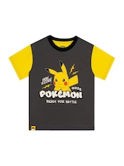Character Black Pokemon Short Sleeve Pyjamas - Image 2 of 6