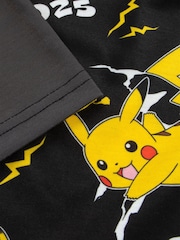 Character Black Pokemon Short Sleeve Pyjamas - Image 4 of 6