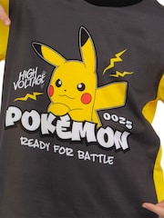 Character Black Pokemon Short Sleeve Pyjamas - Image 6 of 6