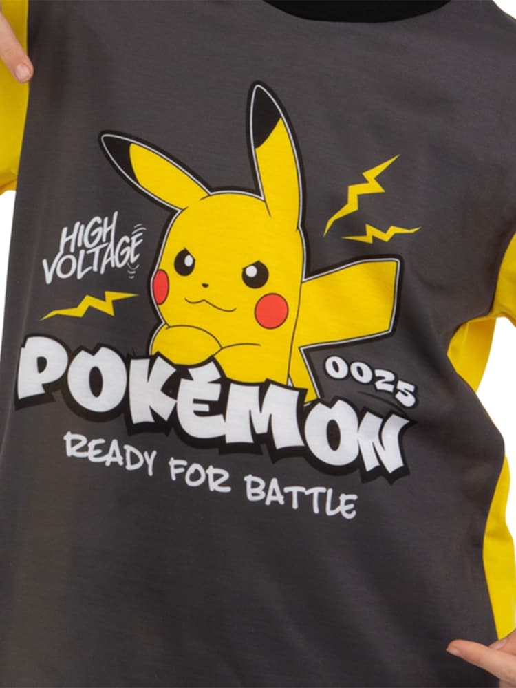 Character Black Pokemon Short Sleeve Pyjamas - Image 6 of 6