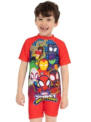 Character Spidey And His Amazing Friends Surfsuit - Bild 1 von 11