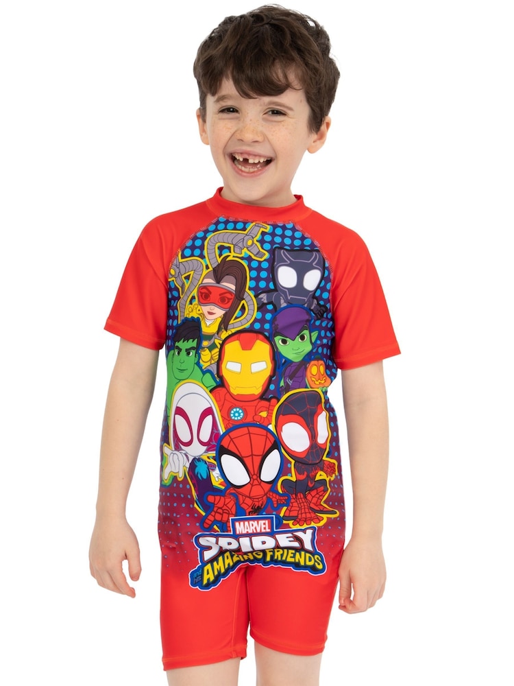 Character Spidey And His Amazing Friends Surfsuit - Bild 1 von 11