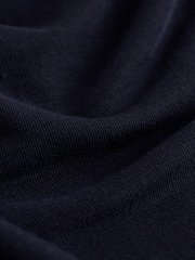 Navy Blue Active Crew Neck Short Sleeve T-Shirt - Image 6 of 7