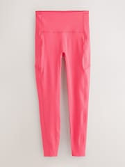 Pink Power Active Sports Leggings with Pocket - Image 7 of 9