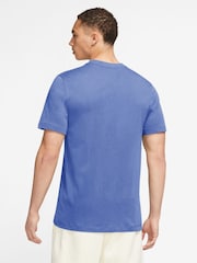 Nike Royal Pulse Blue Club T-Shirt - Image 2 of 3