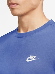 Nike Royal Pulse Blue Club T-Shirt - Image 3 of 3