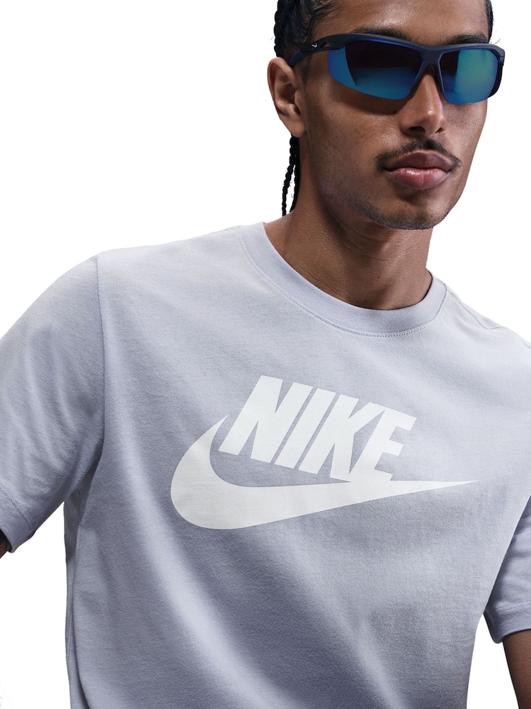 Nike Ghost Blue Icon Futura T-Shirt - Image 5 of 5