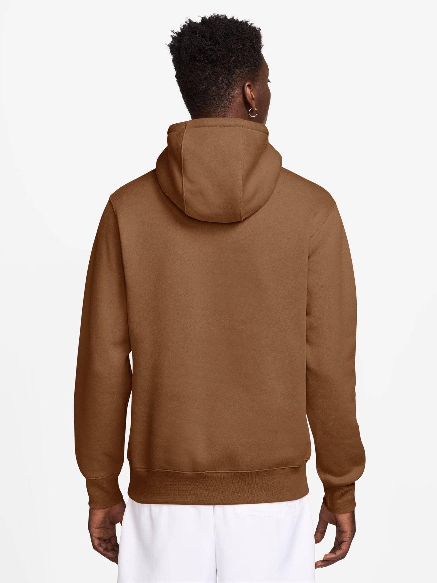 brown sportswear club sweatshirt