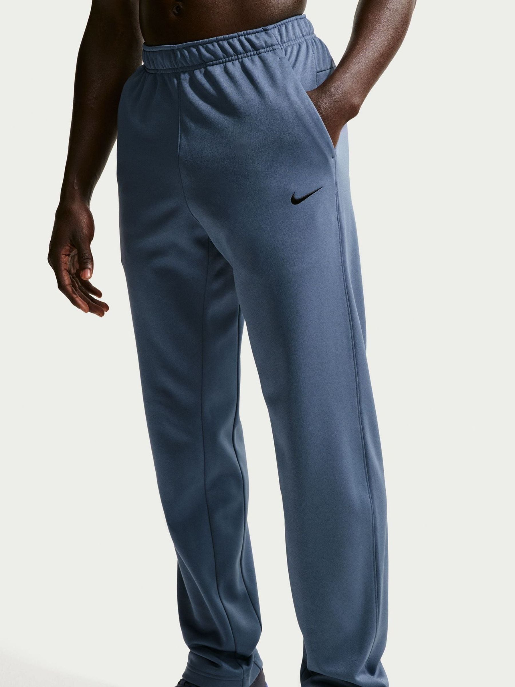 nike therma open bottom training pants