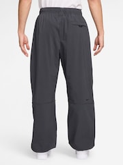 Nike Chrome Black Tech Woven Oversized Joggers - Image 2 of 3