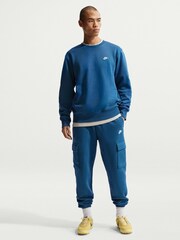 Nike Court Blue Club Crew Neck Sweatshirt - Image 1 of 5