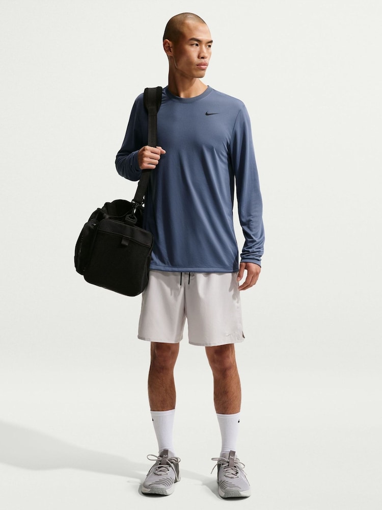 Nike Diffused Blue Dri-FIT Legend Training T-Shirt - Image 1 of 5 Nike Diffused Blue Dri-FIT Legend Training T-Shirt - Image 1 of 5