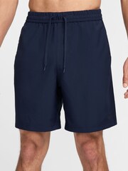 Nike Sky Blue Dri-FIT Form 7 inch Unlined Training Shorts - Image 3 of 7