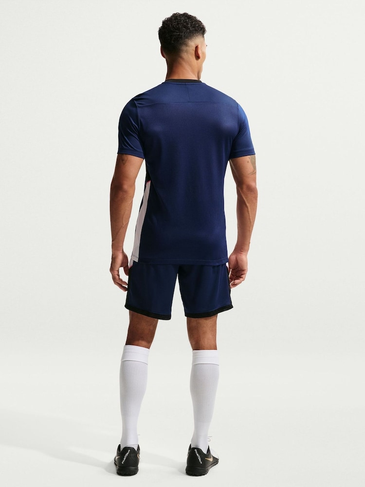 Nike Navy Blue Academy Dri-FIT Training T-Shirt - Image 2 of 5