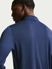 Nike Midnight Navy Dri-FIT Pacer Quarter Zip Running Top - Image 4 of 5
