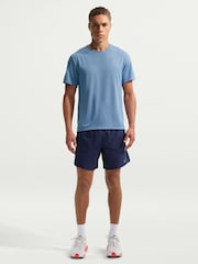 Nike Work Blue Dri-FIT Miler Running T-Shirt - Image 1 of 6