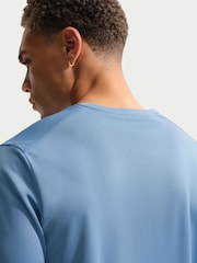 Nike Work Blue Dri-FIT Miler Running T-Shirt - Image 4 of 6