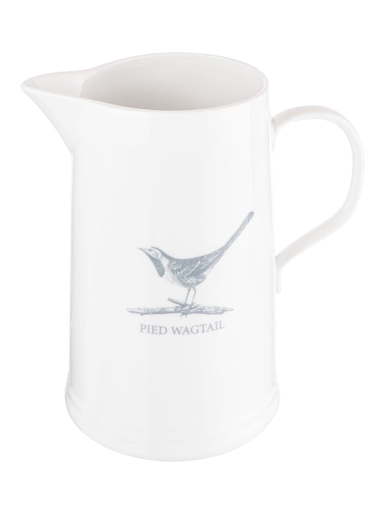Mary Berry Grey Large Garden Pied Wagtail Jug - Image 2 of 4