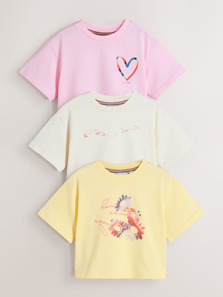 حزمة من 3 تيشِرتات مطبوعة من Paul Smith Junior - Image 1 of 7